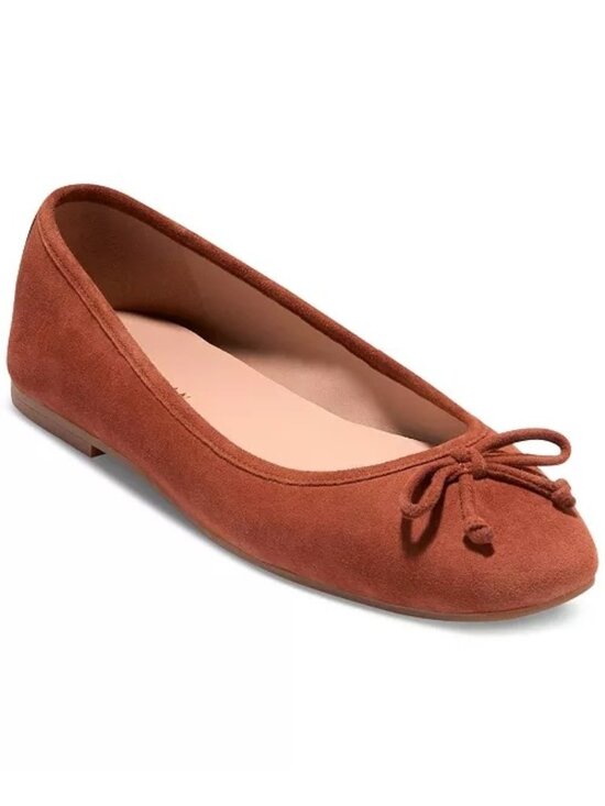 Cole Haan Shoes - COLE HAAN Women's Yara Soft Ballet brown suede Flats SIZE 6